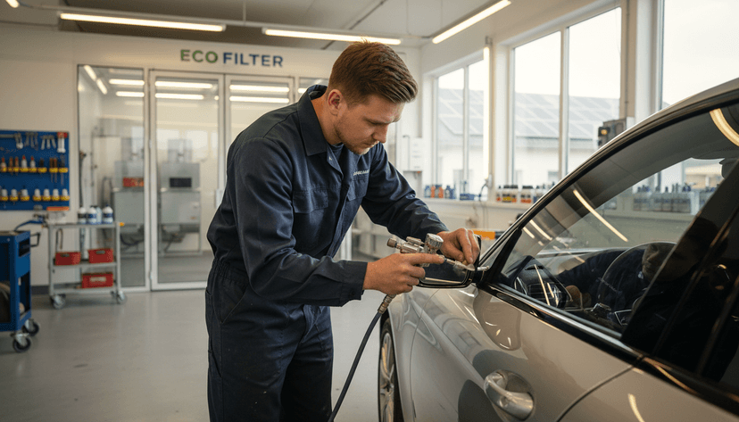 Smart Repair-Arbeit